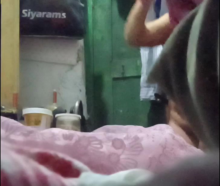 Indian girl change dress spy cam