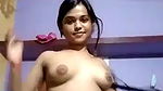 Cute kolkata girl recording herself for her boyfriend