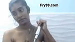 Desi girl bathing