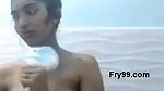 Desi girl bathing