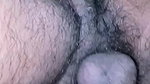 Husband fucking wife rubbing clitoris doggy style