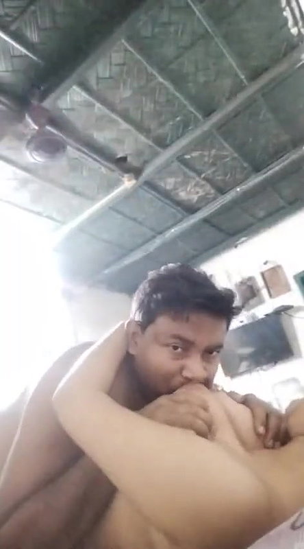 Cute girl with old man