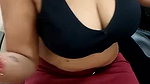Desi MILF Kaamuk Shweta Boobs Oiling and Pussy Rubbing