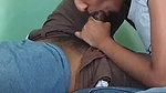 desi ESI collage girl giving blowjob to lover
