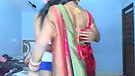 Anu Priya Saree removed by Husband and romance