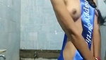 Desi teen bathroom