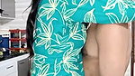 Desi Girl Showing Boobs in Kitchen and Kurti Removed by Husband