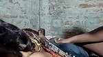 Desi Girl Removing Saree and Giving handjob to BF