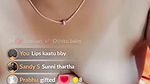 Aparna tamil Kerala Kanada Showing Boobs Pussy  Asshole and Fingering on Tango Live  Lulustreammp
