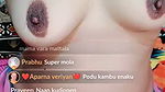 Aparna tamil Kerala Kanada Showing Boobs Pussy  Asshole and Fingering on Tango Live  Lulustreammp