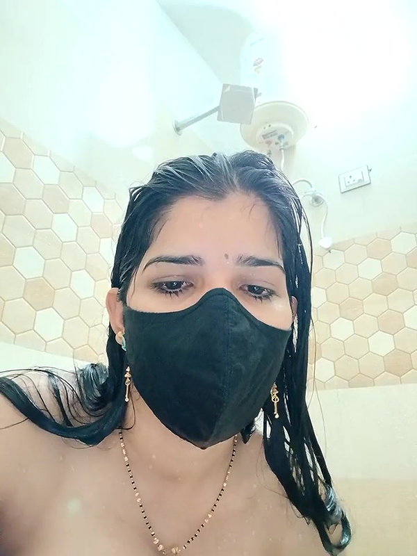 Beautiful Girl taking Shower