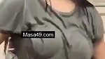 Girl showing her boobs and dancing