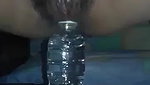 Bottol inser in pussy
