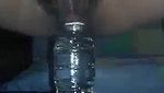 Bottol inser in pussy
