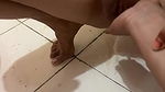 Girl Pissing in the bathrom and Pussy Show