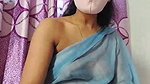dipa Teasing in Transparent Saree  Showing Pussy