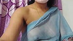dipa Teasing in Transparent Saree  Showing Pussy