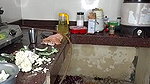 Desi Cute girl Pussy and Boob Show in Kitchen