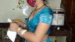 Desi Cute girl Pussy and Boob Show in Kitchen