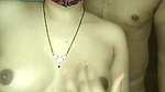 Husband Pressing Wife Boob and Fucking in Kitchen
