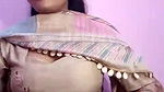 Beautiful Punjabi girl removing salwar suit and boob show