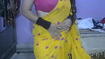 DESI AUNTY IN TRANSPARENT SAREE SHOWING BOOBS