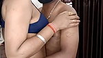 Desi Couple Boobs pressing and Bra Removing