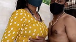 Desi Couple Boobs pressing and Bra Removing