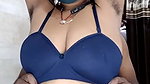 Desi Couple Boobs pressing and Bra Removing