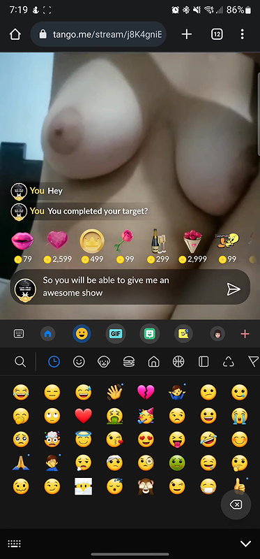 Valentina Colombian girl masturbating tangoChrome