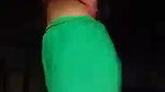 Village girl striping suit and fingering