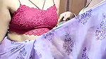 Two Hot Bhabis Stripping Saree & Showing Ass on StripChat Live