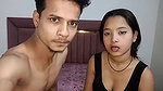 BF Sucking GF Boobs and GF giving Blowjob