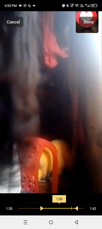 User uploaded video
