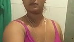 Mallu wearing dress after bath