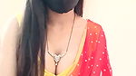 Saree girl in cam
