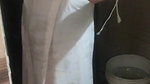 bhabi wearing a dress after bath part 1