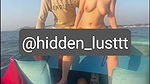 New Hiddenlust viral girl boat dare sex