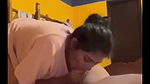 Desi Girl Working Hard With Boyfriend