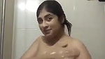 Desi girl taking shawer