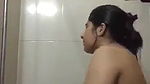 Desi girl taking shawer