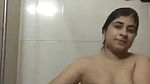 Desi girl taking shawer