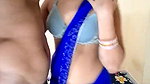 Couple Romance Handjob boob Pressing and Blouse removing