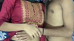 Desi Couple Romance on Bed and Kissing