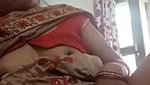 Beautiful Desi Bhabhi Showing to her husband On Vc2