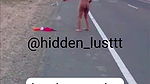 New Hiddenlust viral girl highway nude dare hot