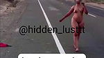 New Hiddenlust viral girl highway nude dare hot