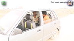 Ipsita Desi Way to get promotion Young Girls Boob Pressed By Her Two Friend In Car 360p