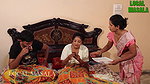 Shabana Owner Romancing With Servant Infront Of His Blindwife 1080P
