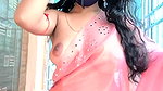 Beautiful girl full nude show and saree removing